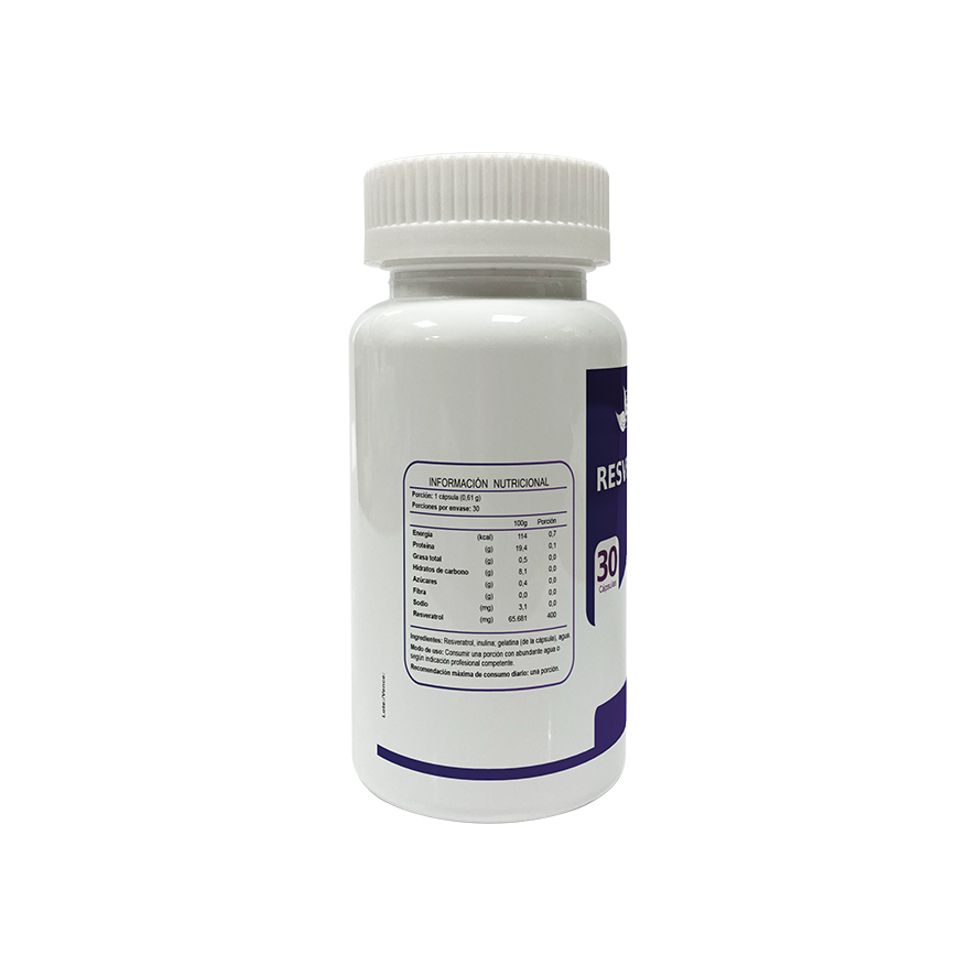 RESVERATROL 30 cápsulas - Imagen 2